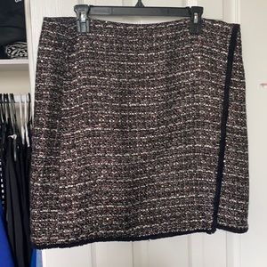 LOFT Tweed-Style Mini Skirt